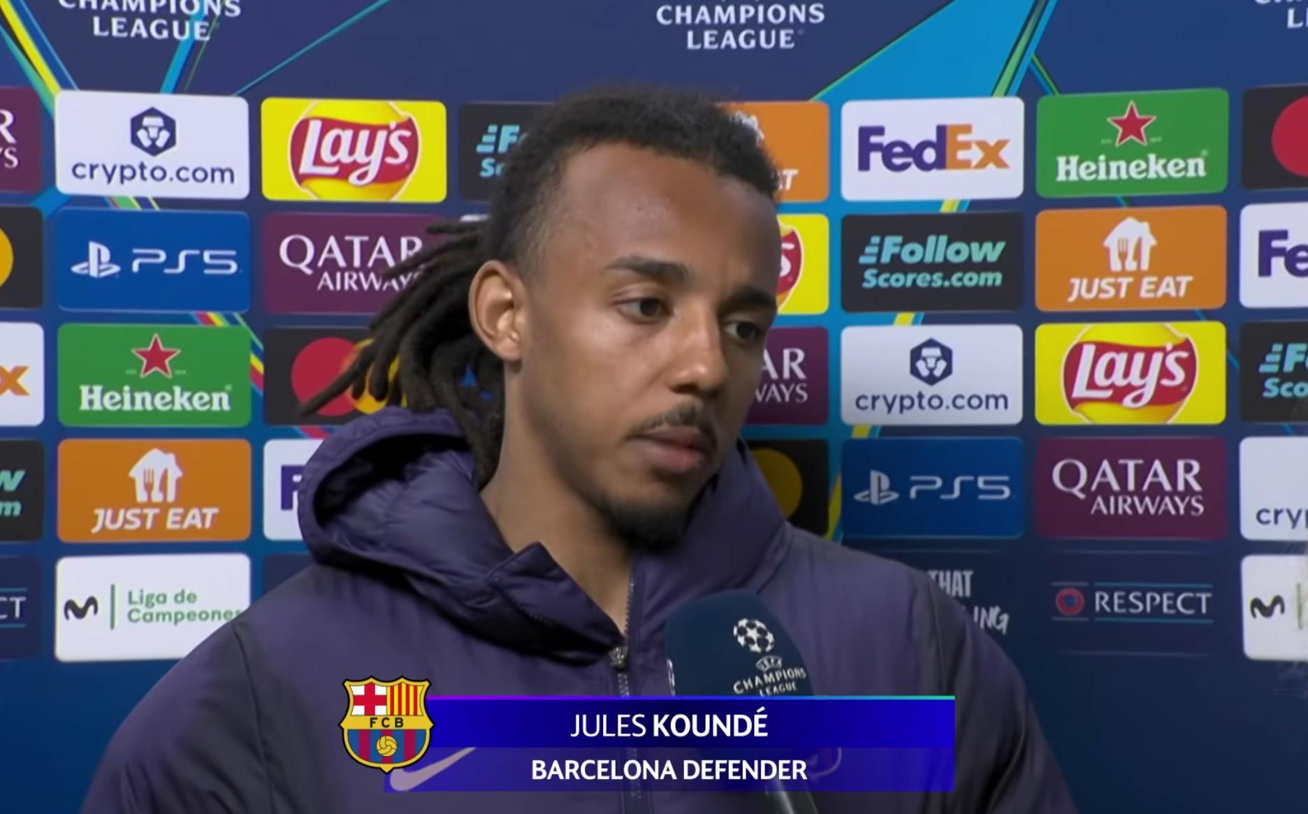 yl23455永利官网-孔德:次回合以11人应战的巴萨能在场上压制马竞,打进三个球